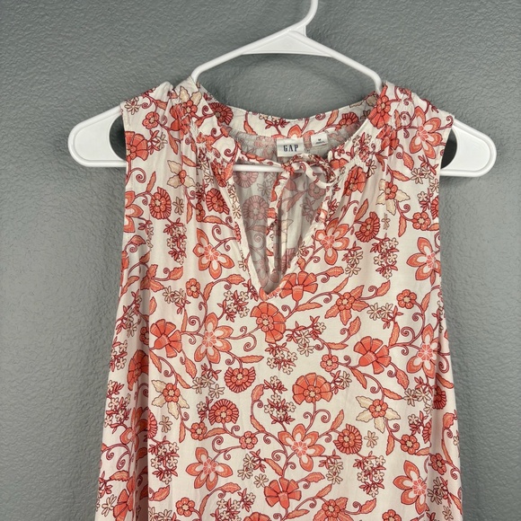 GAP - Orange & White Floral Sundress - Picture 2 of 9